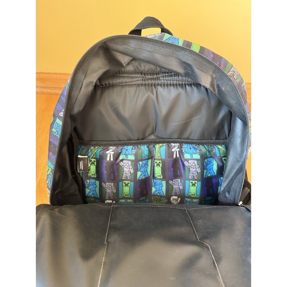 Minecraft Creeper School Backpack - Picture 6 of 8